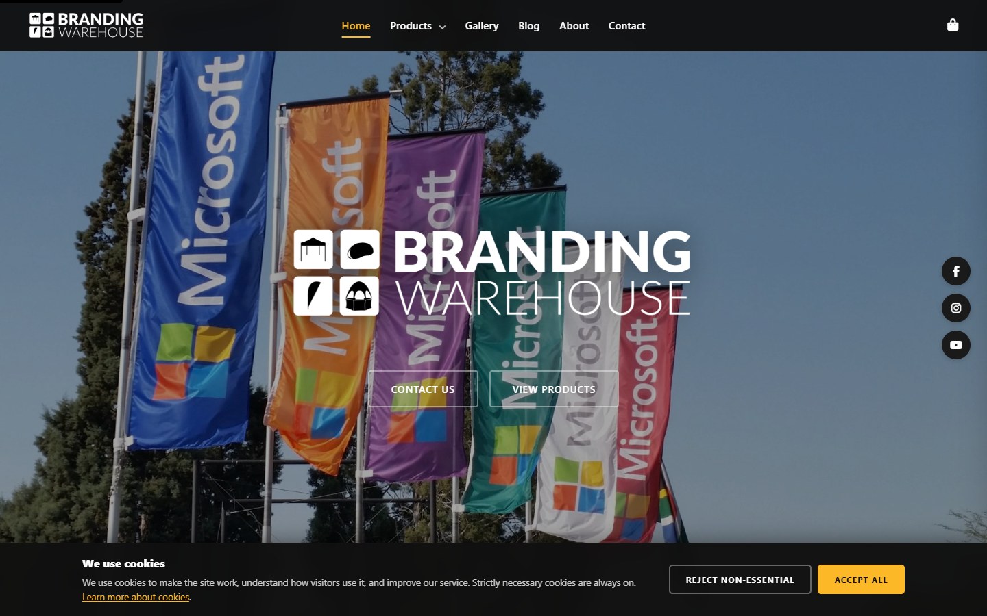 Branding Warehouse UK online store