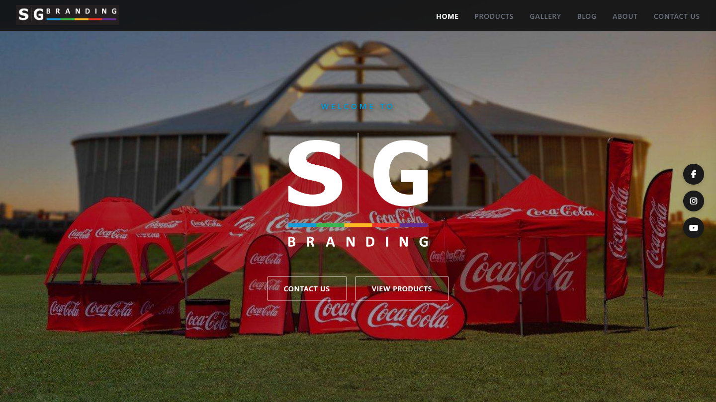SG Branding product catalogue